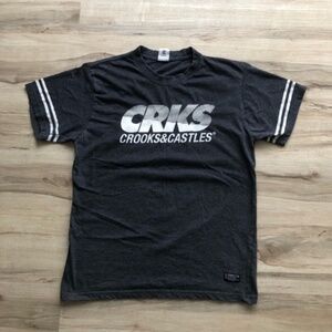 Crooks & Castles Gray Short Sleeve Tee